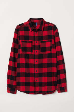 Open image in slideshow, Canadian Flannel Shirt
